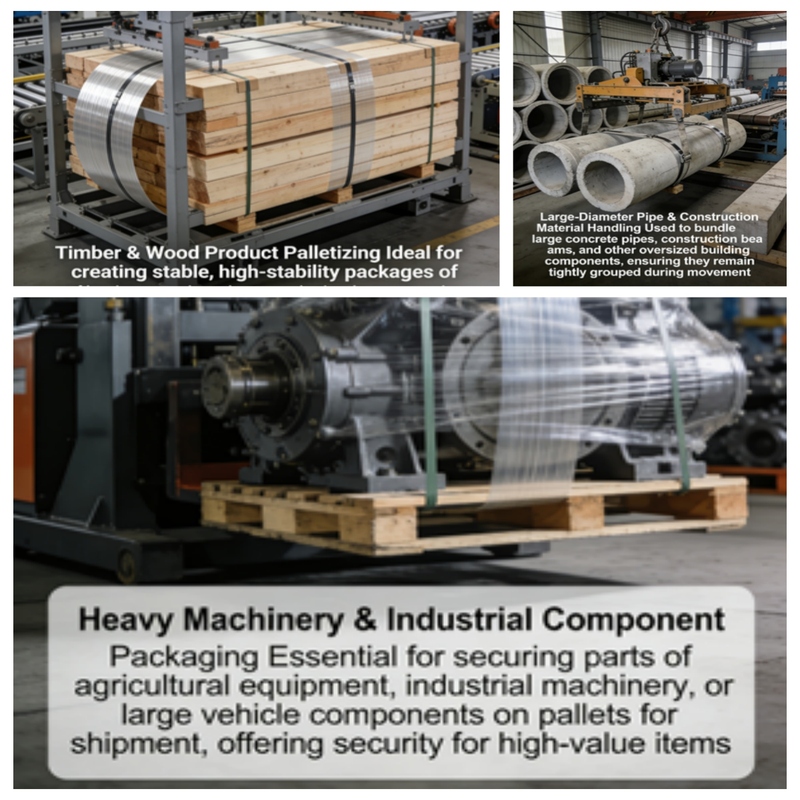large frame automatic pp strap application