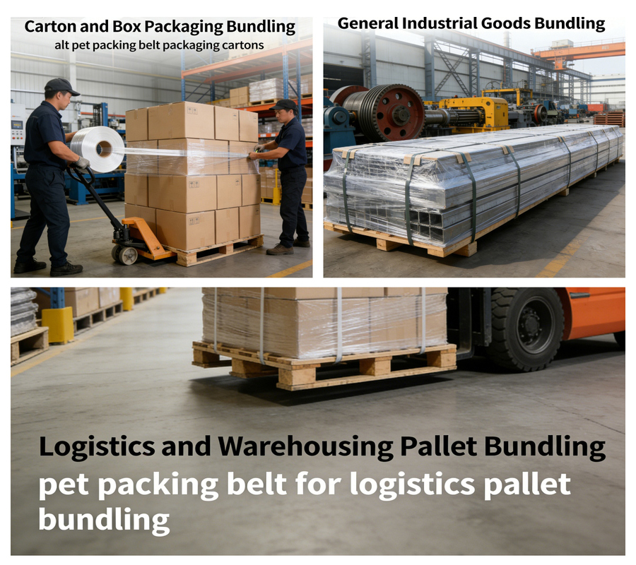 pet packing belt application