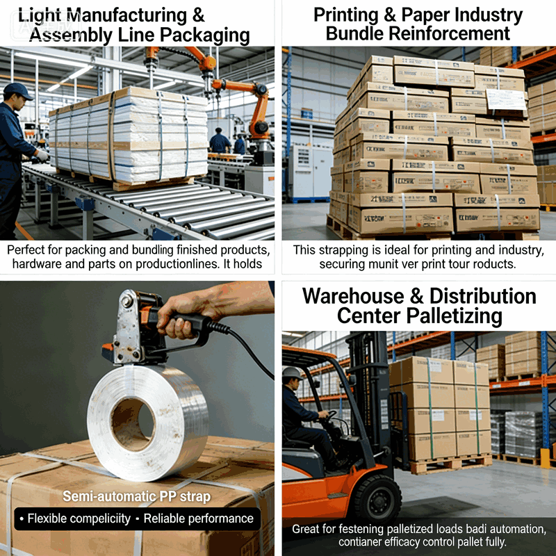 Semi Automatic PP Strap application