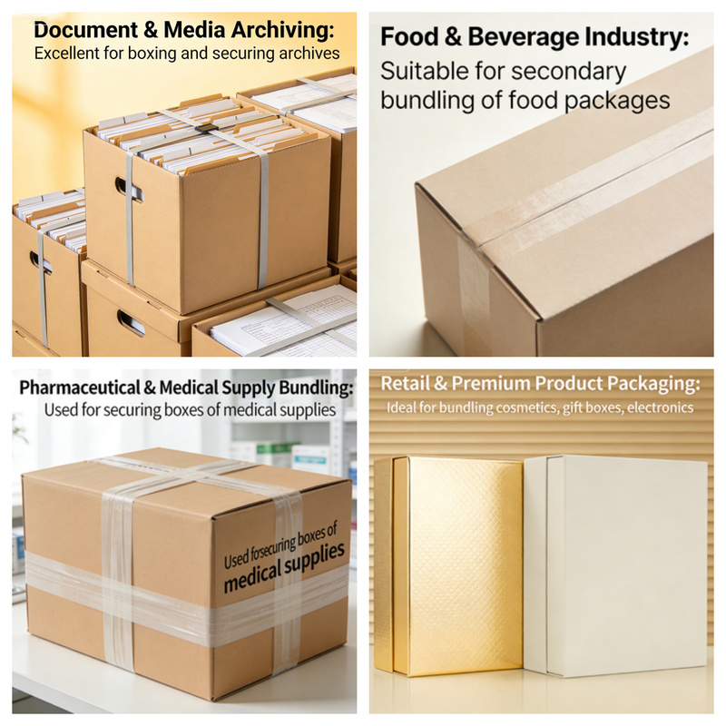 transparent pp strap application