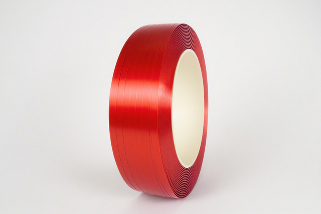 Red PET packing belt