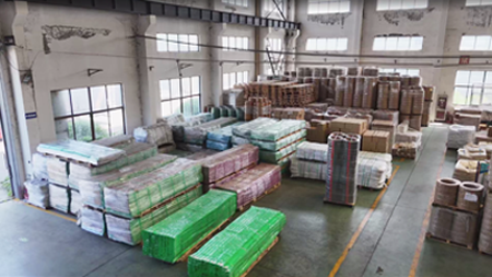 Finished product warehouse