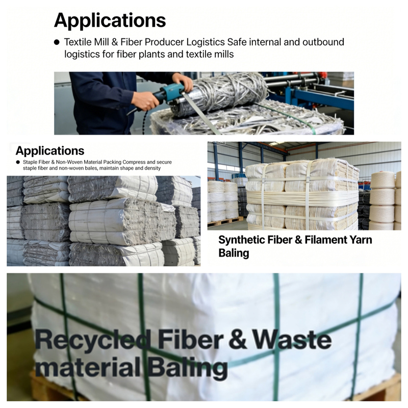 chemical fiber pp strap application